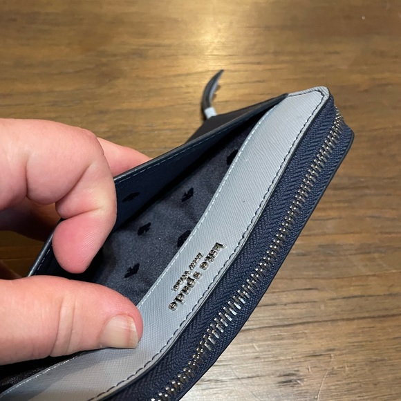 Kate Spade Staci Colorblock Saffiano Large Continental Wallet Clutch - Picture 4 of 4